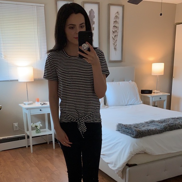 J. Crew Striped tshirt - Picture 2 of 3